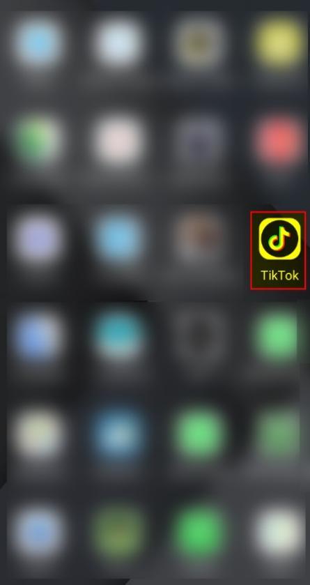   Ubique y abra la aplicación TikTok en su teléfono.  Cómo guardar un video de TikTok sin marca de agua